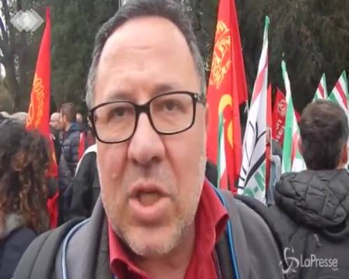 Roma, sciopero dei dipendenti del Gruppo Engineering