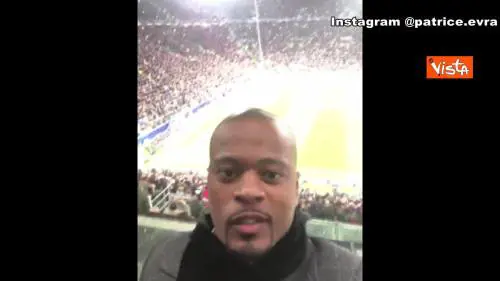 Cristiano Ronaldo segna il 3-0 contro l'Atletico ed Evra esplode di gioia