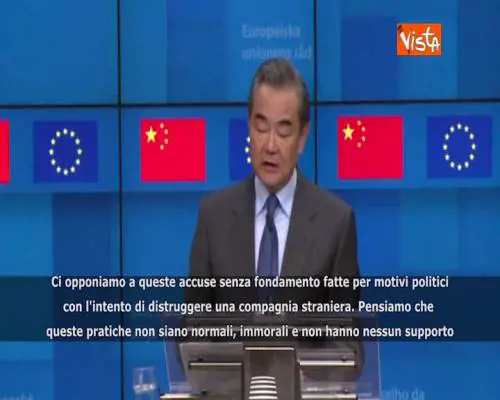 5g, ministro Esteri cinese Yi: “Dati non sicuri? Attacchi infondati per motivi politici”