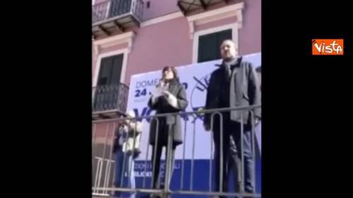 Elezioni Basilicata, candidata leghista a contestatori “Sono fascista se significa difendere popolo”