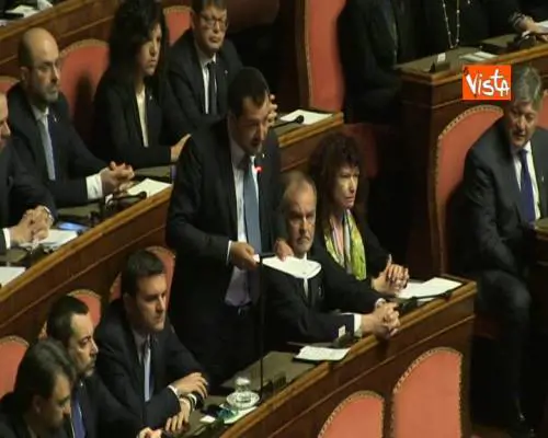 Diciotti, Salvini: “Comunque votiate vado avanti senza paura”