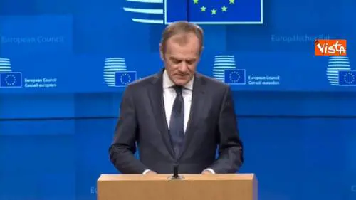 Brexit, Tusk: “Proroga possibile ma dopo il voto positivo della Camera dei Comuni”