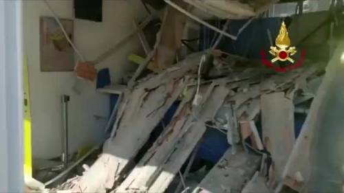Vicenza, crolla controsoffitto all'ufficio postale