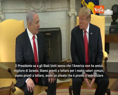 Netanyahu a Washington: “Pronti a imbracciare armi difesa valori comuni e nostra terra” SOTTOTITOLI