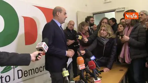 Direzione PD, Zingaretti: “Costruiamo alternativa per contrastare governo che sta tradendo italiani”