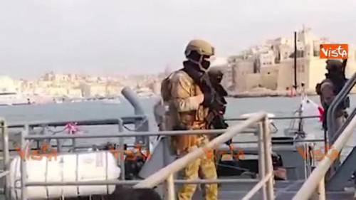 Mercantile dirottato a Malta, le forze armate maltesi prendono controllo dell'imbarcazione