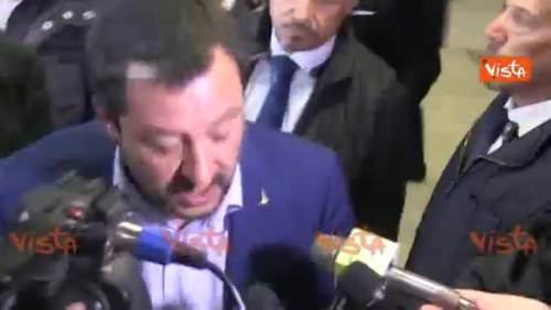 Salvini: "Tria? Se ciascuno fa il suo lavoro nessun timore"