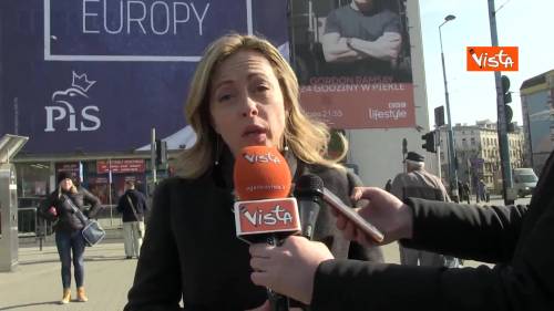 Meloni incontra Kaczynski a Varsavia, in Europa per cambiare tutto