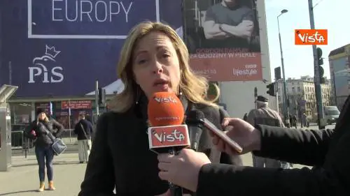 Meloni incontra Kaczynski a Varsavia, in Europa per cambiare tutto