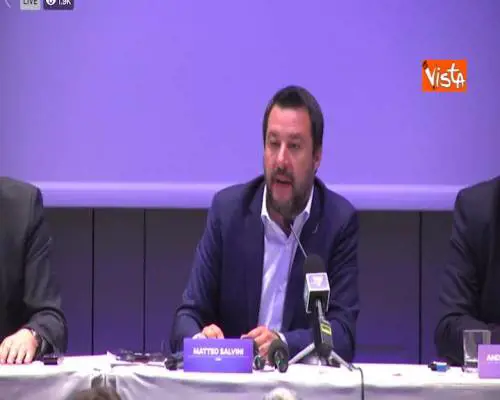  Europee, Salvini: “Obiettivo essere primo gruppo” 