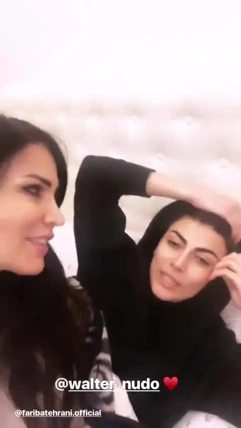 Il messaggio di Giulia Salemi e della madre Fariba per Walter Nudo