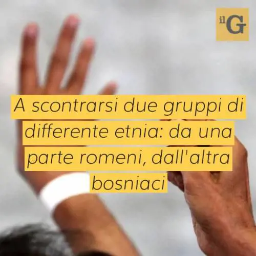 Roma, violenta lite al campo rom: si scontrano romeni e bosniaci