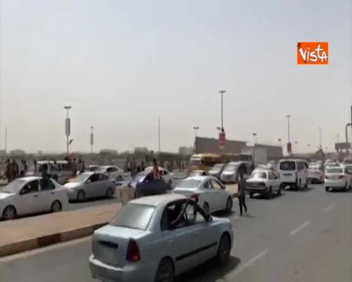  Colpo di Stato in Sudan, festeggiamenti per le strade di Khartum dopo le dimissioni di Al Bashir 