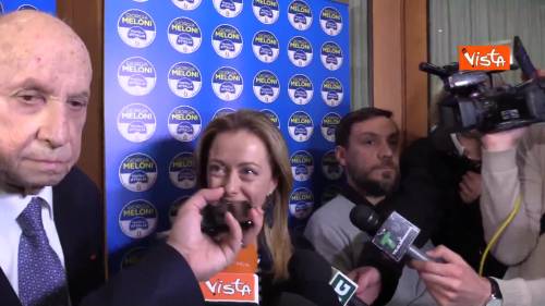 Meloni: “Dopo le europee governo senza M5S”