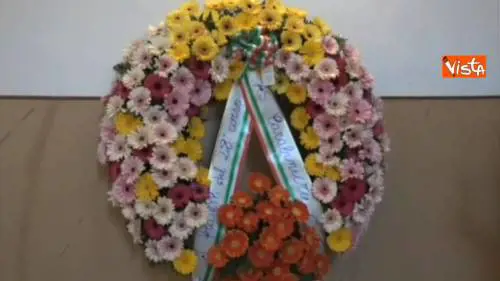 Funerale carabiniere ucciso a Foggia, in tanti alla camera ardente per l’ultimo saluto