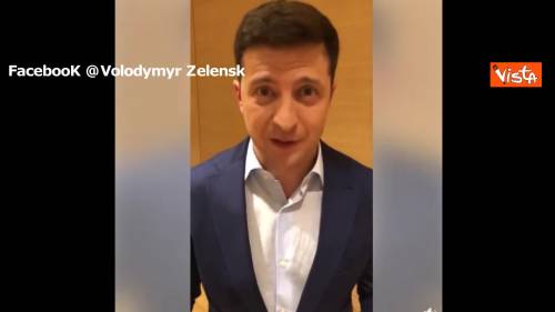 Elezioni Ucraina, stravince il comico Zelensky, ecco il video di ringraziamento postato sui social