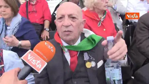 25 aprile, il partigiano Angelo Nazio: “Il fascismo è ancora dappertutto”