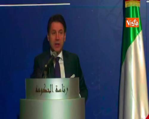 Italia-Tunisia, Conte: “No a opzione militare in Libia”