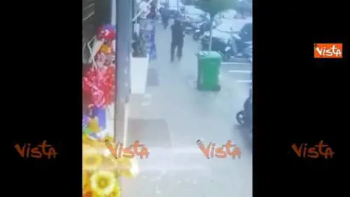 Le immagini dell'agguato a Napoli