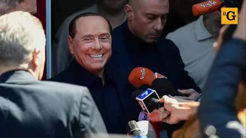 Berlusconi: "Grazie a tutti quelli che mi hanno sosenuto"