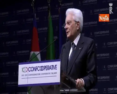  Confcooperative, Mattarella: “Corpi intermedi pilastri portanti vita Repubblica” 