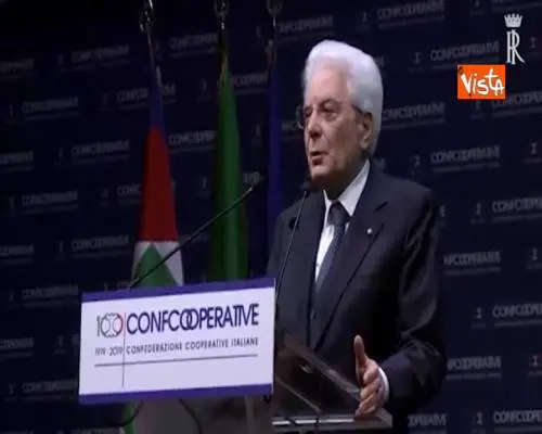  Confcooperative, Mattarella: “Da cooperative contributo decisivo per equilibrio del Paese” 