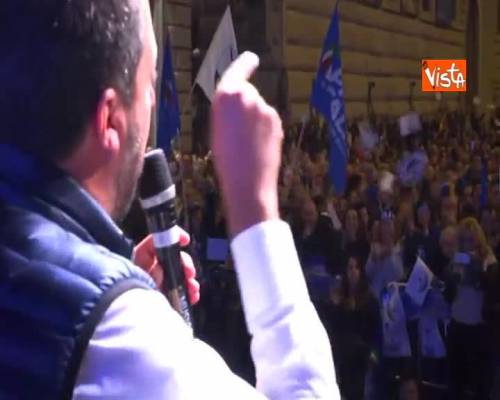  Europee, Salvini: “Se Lega primo partito confini blindati in Italia e in Europa” 