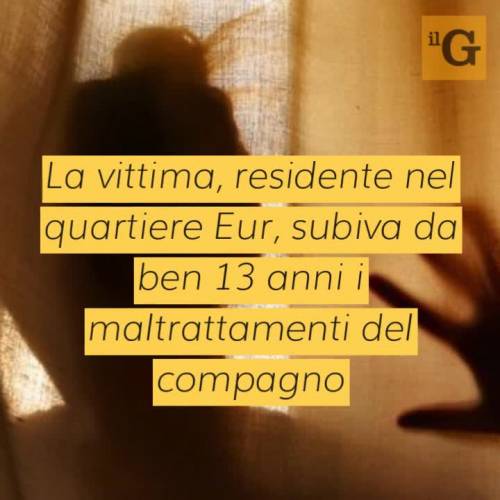 Roma, agenti salvano una donna: maltrattata per 13 anni dal compagno