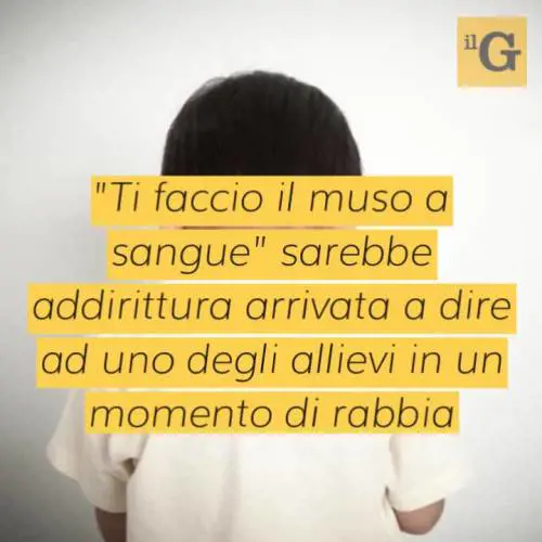 Lamezia Terme, maestra ai domiciliari: botte e insulti agli alunni