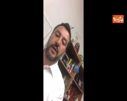 Salvini dopo i primi exit poll: "Grazie Italia!"