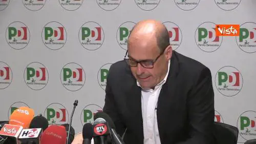 Zingaretti: "Molto soddisfatti, bipolarismo torna ad essere incentrato su PD" 