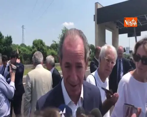  Pedemontana, Zaia: “Aperti i primi 7 km entro 2020 si chiude tutta la partita” 
