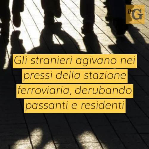 Frosinone, rapinatori seriali gambiani fermati dai carabinieri