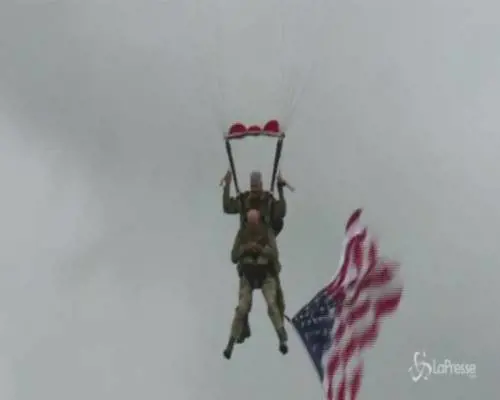 D-Day: si lancia col paracadute a 97 anni