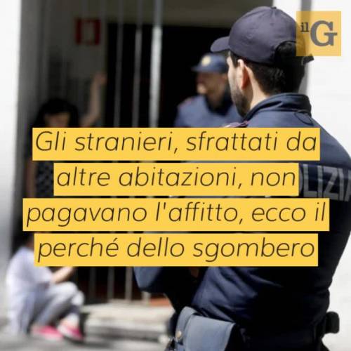 Padova, sgomberata famiglia congolese: tensioni con manifestanti