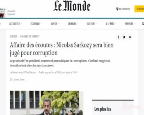 Nicolas Sarkozy sarà processato per corruzione
