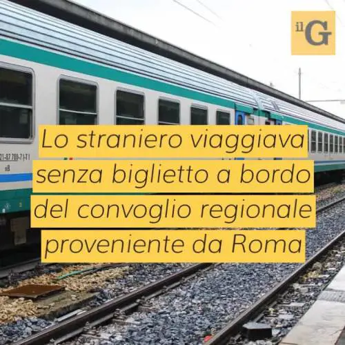 Latina, senza biglietto attacca e ferisce 2 agenti: fermato egiziano