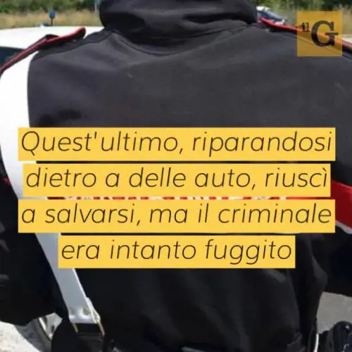 Pusher marocchino spara a carabiniere durante la fuga, arrestato