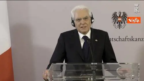 Mattarella: "UE, non vedo motivi per avviare procedura di infrazione"