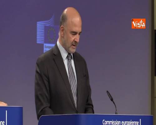 Moscovici all'Italia: "Procedura d'infrazione non più necessaria"