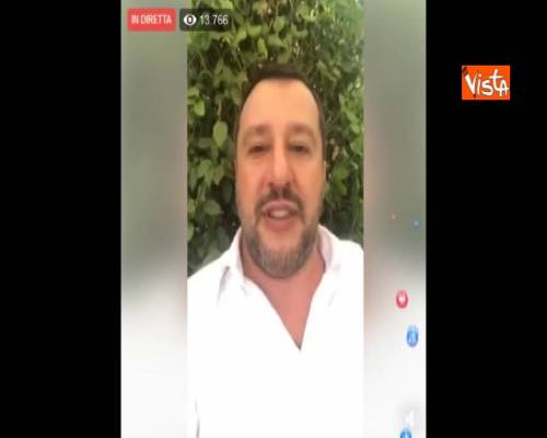  Parlamento UE, Salvini: “Sassoli presidente non rispettoso del voto degli italiani” 