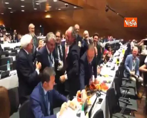 Le colline del prosecco patrimonio dell’Unesco, l’esultanza di Zaia e Centinaio