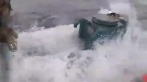 Il blitz della Guardia costiera Usa al sottomarino carico di droga