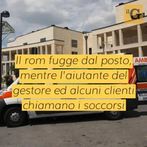 Teramo, pugno al benzinaio che va in coma: rom torna subito libero