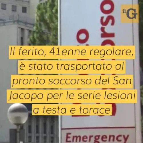 Pistoia, colpi di catena contro connazionale: arrestato clandestino