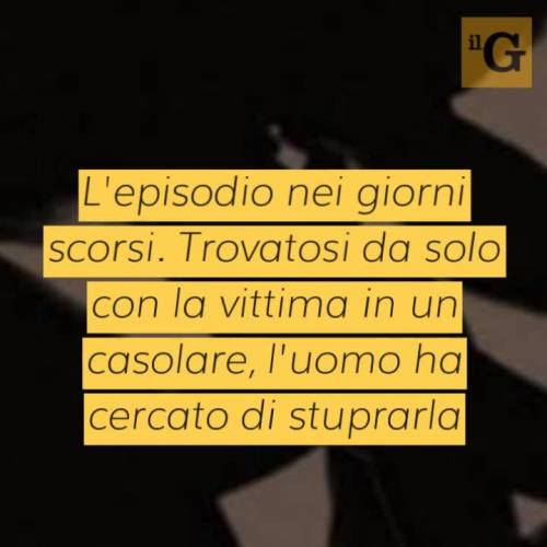 Foggia, arrestato bulgaro: minaccia figlia convivente per violentarla