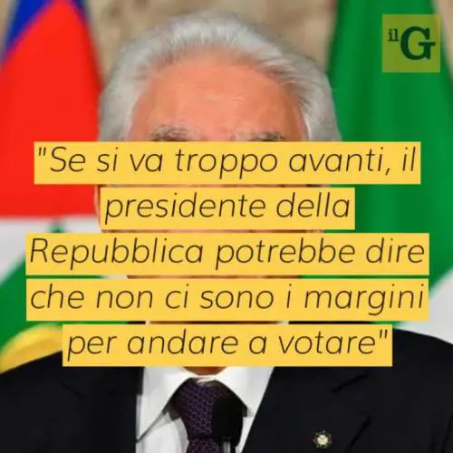 Meloni invoca elezioni: "Ogni giorno ci avvicina al governo tecnico"