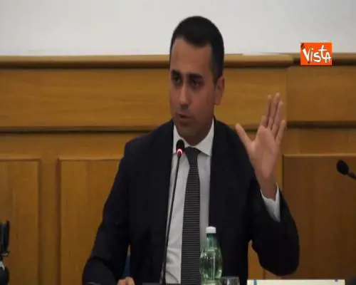 Autonomia, Di Maio: “Affrontare prima tema solidarietà nazionale”