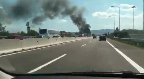 Bologna, l'incidente lungo l'A14