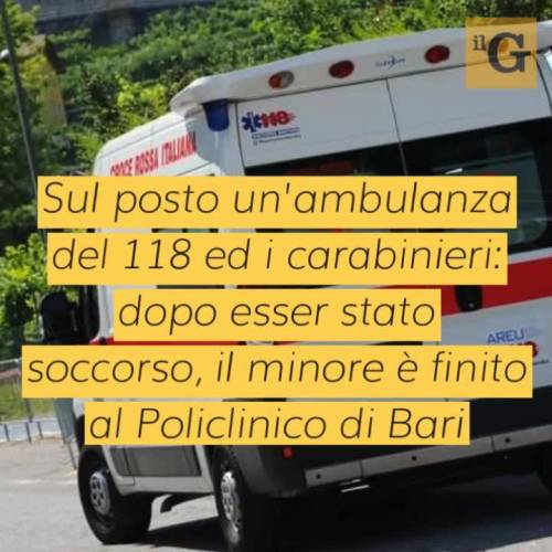 Bari, 16enne pestato da gang di stranieri per aver difeso un'amica